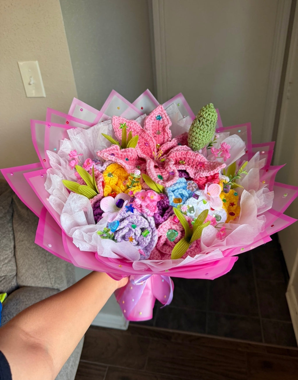 Gems bouquet💗🌸