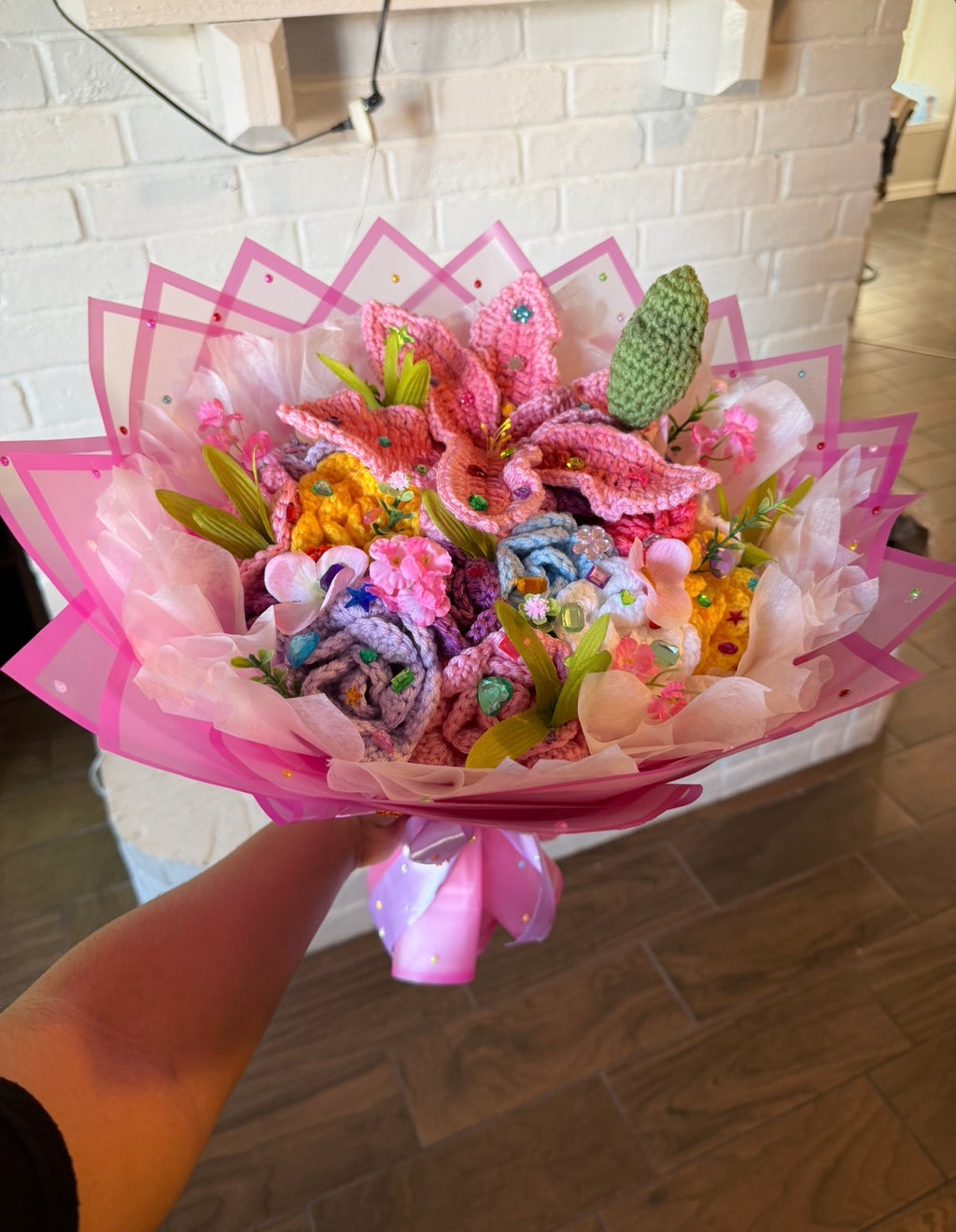 Gems bouquet💗🌸