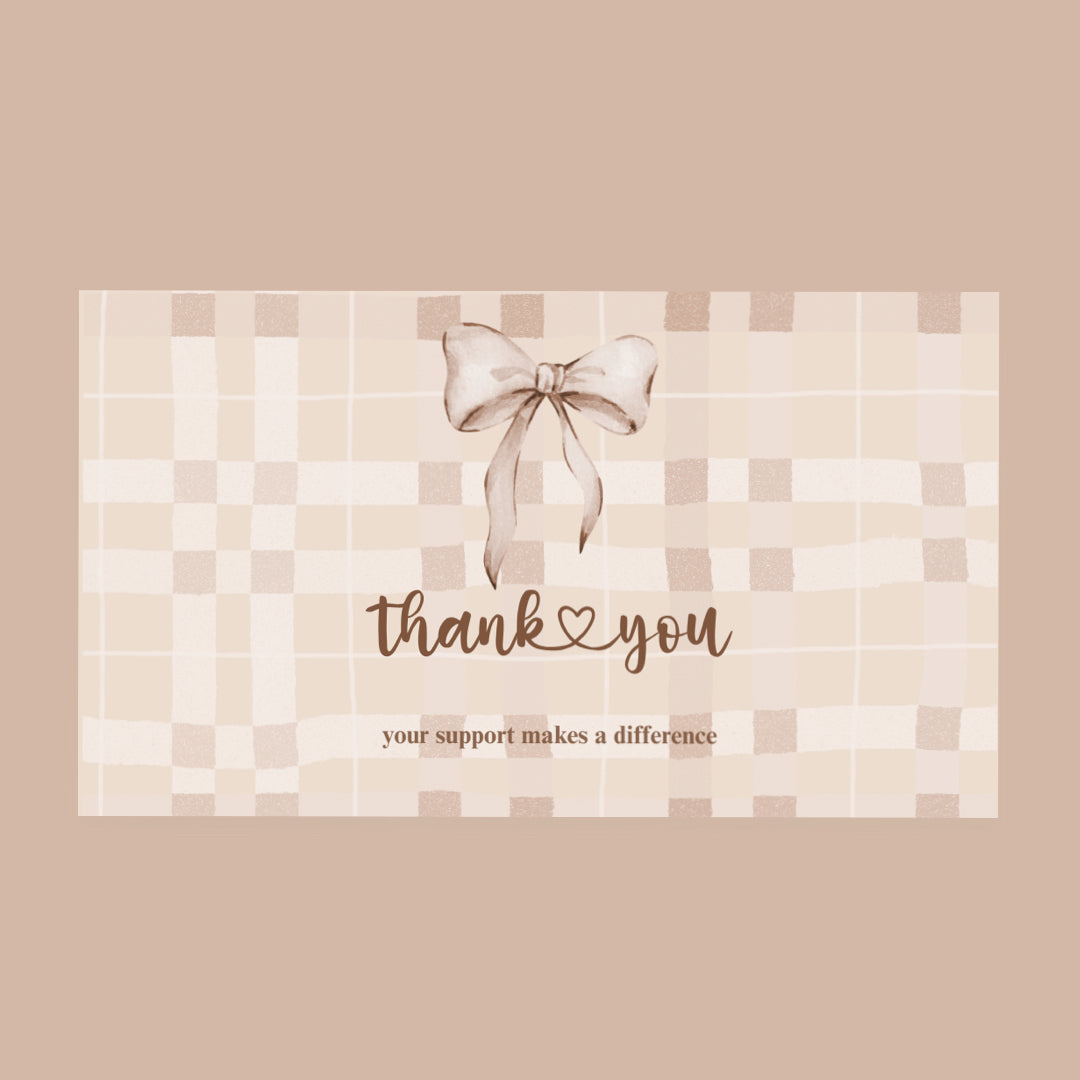 50 Thank You Cards